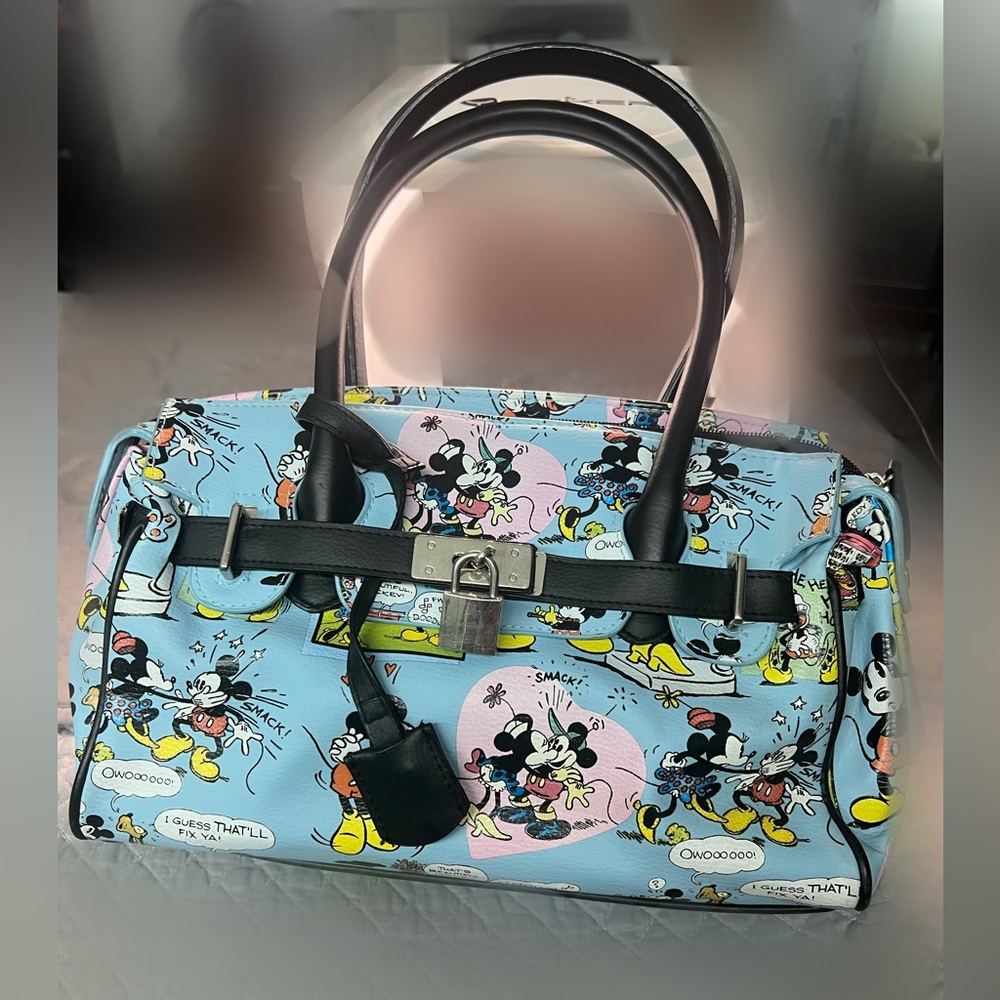 Walt Disney World Exclusive -  Blue Mickey Mouse Satchel